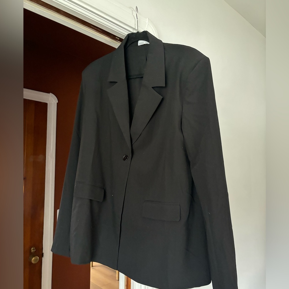 We Wore What Black Blazer